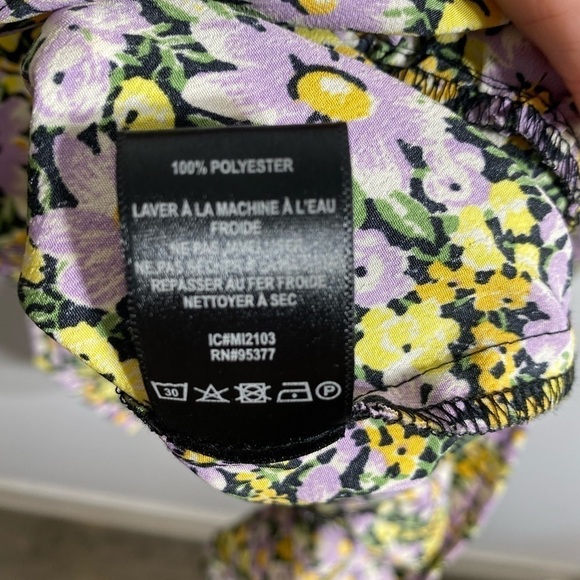 REVOLVE Sanctuary Fresh Breeze Square Neck Floral Puff Sleeve Mini Dress - Picture 5 of 13